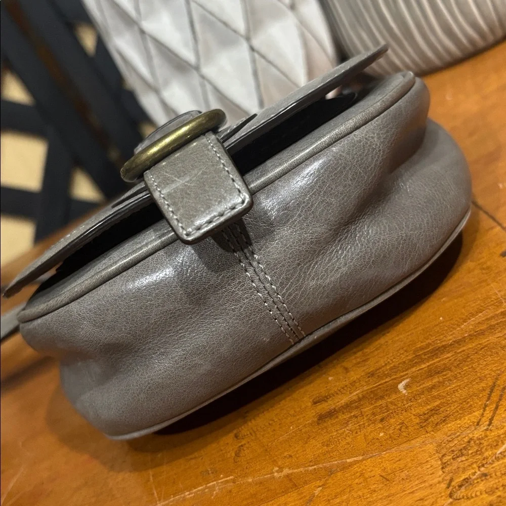 Coach Mini Garcia Gray Leather Crossbody with Hang Tag - Picture 7 of 13